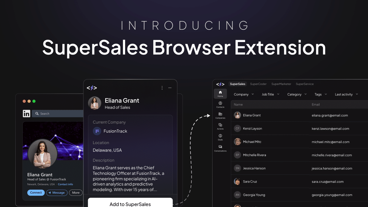 SuperSales Browser Extension
